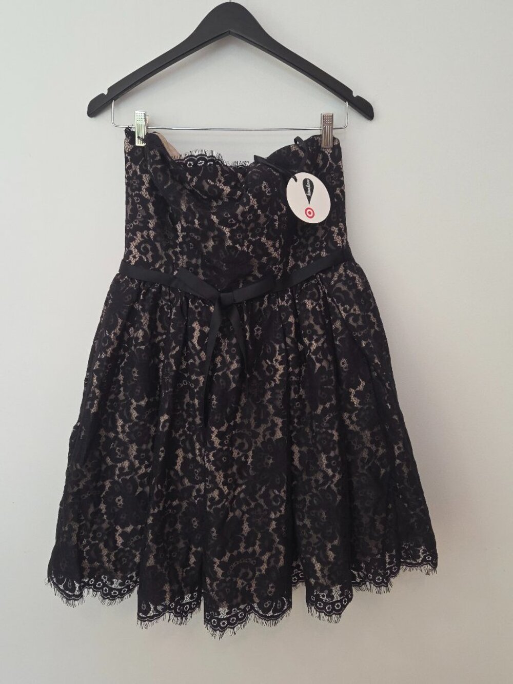 Robert Rodriguez for Neiman Marcus Target Black Lace Dress Size 12 NWT